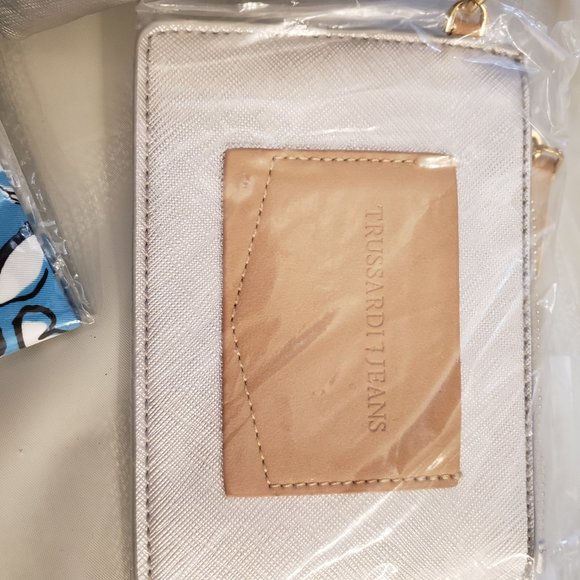 Trussardi Jeans Handbags Drawstring Women's Pocketbook Over Shoulder - Picture 6 of 8